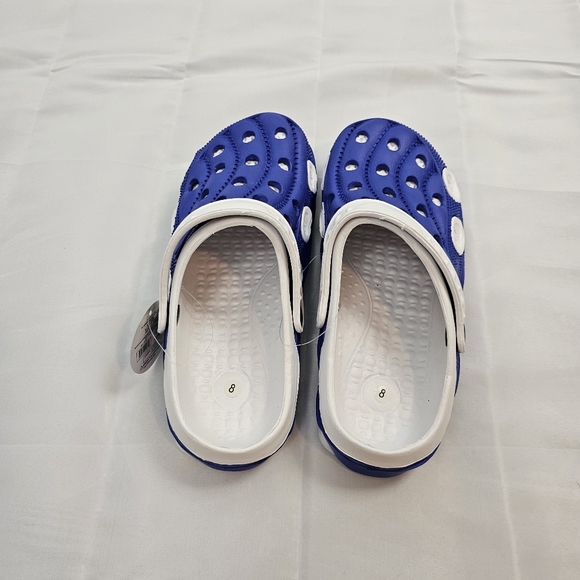 NWT, Men's Clogs 2 Tone Blue White Size 7-12 - Picture 9 of 13